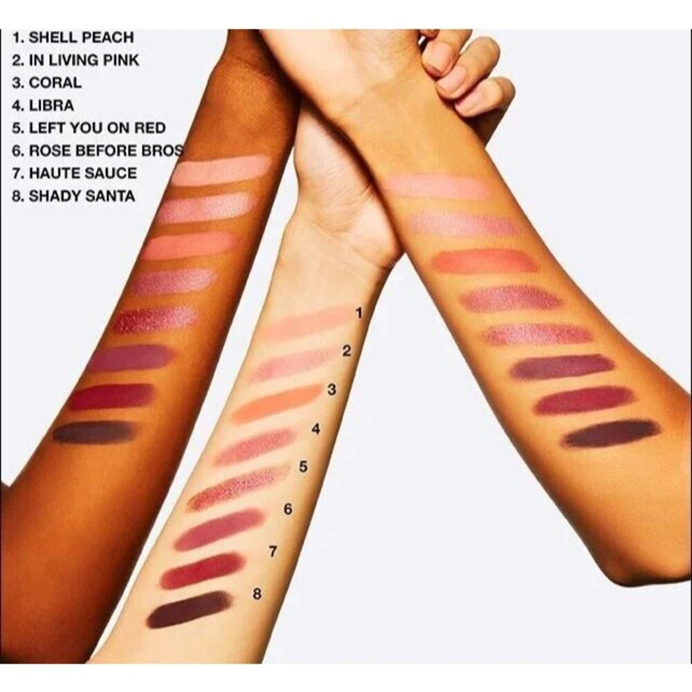 MAC LEFT YOU ON RED Eye Shadow ~ Intense Red Violet Duochrome Metallic Frost